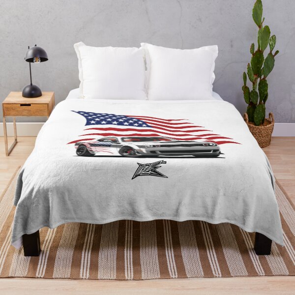 Item preview, patriotic american flag wide american muscle car coupe designed and sold by NaquashM.