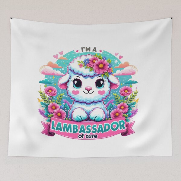Item preview, Lambassador of cute designed and sold by lalylaura.