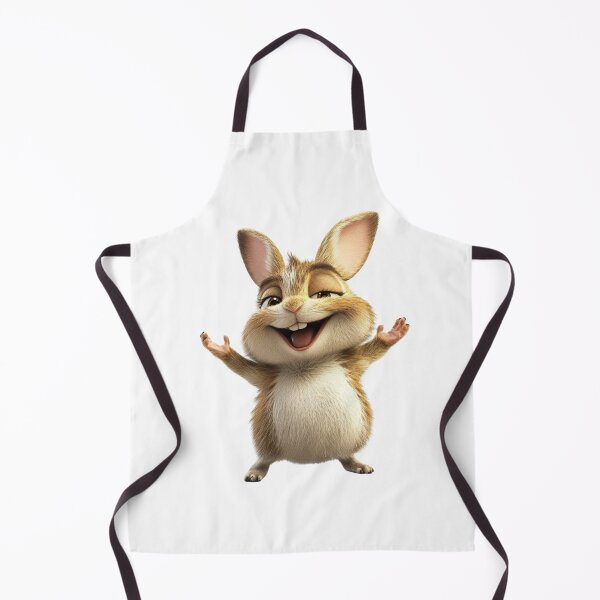 Item preview, Happy Cartoon Bunny designed and sold by IllustrifyArts.