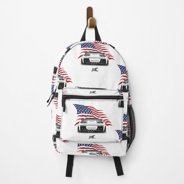 Item preview,  patriotic american flag camaro ss v8 rear  designed and sold by NaquashM.