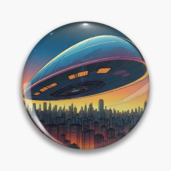 Item preview, Hovering Spacecraft designed and sold by AICreativeArts.