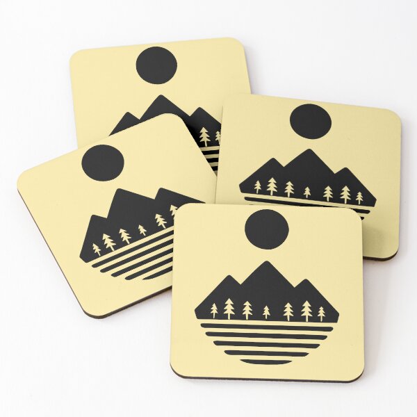 Item preview, Minimalist Mountain and Forest Landscape designed and sold by Antoine Dupuit.