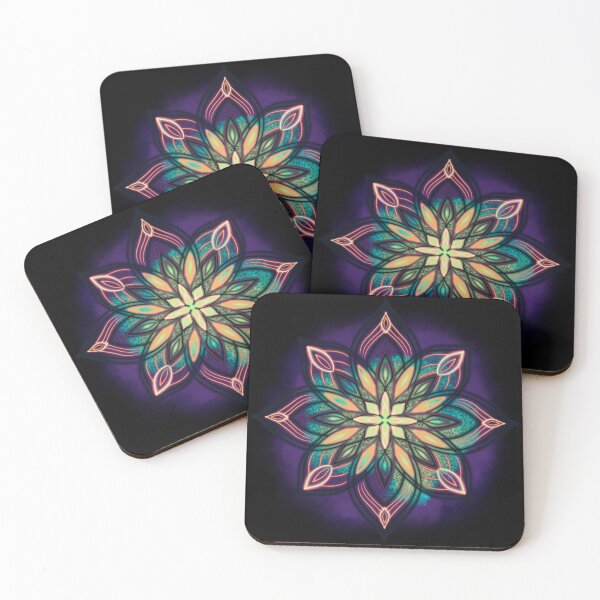 Item preview, Colorful mandala flower 5 designed and sold by Maeyy.