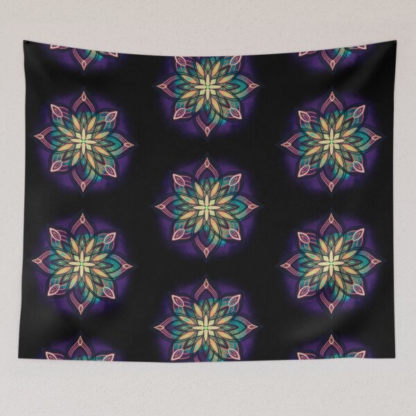 Item preview, Colorful mandala flower 5 designed and sold by Maeyy.