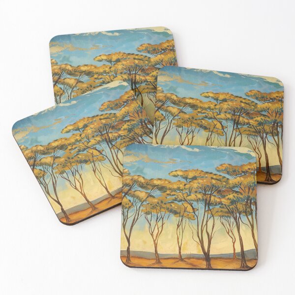 Item preview, Acacia Trees designed and sold by KootenayDesigns.