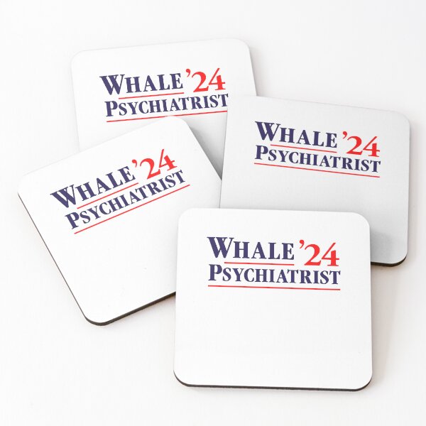Item preview, Whale Psychiatrist Trump 2024 designed and sold by Hank-The-Tank-B.