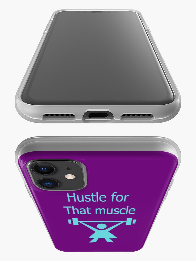 Alternate view of Hustle for that muscle iPhone Case & Cover