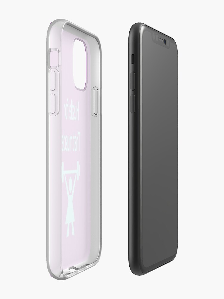 Alternate view of Hustle for that muscle iPhone Case & Cover