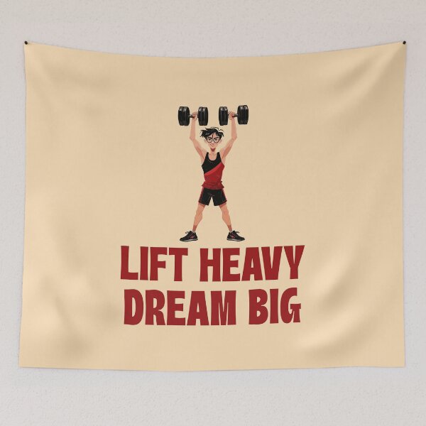 Item preview, Lift Heavy Dream Big designed and sold by 87-Aesthetics.