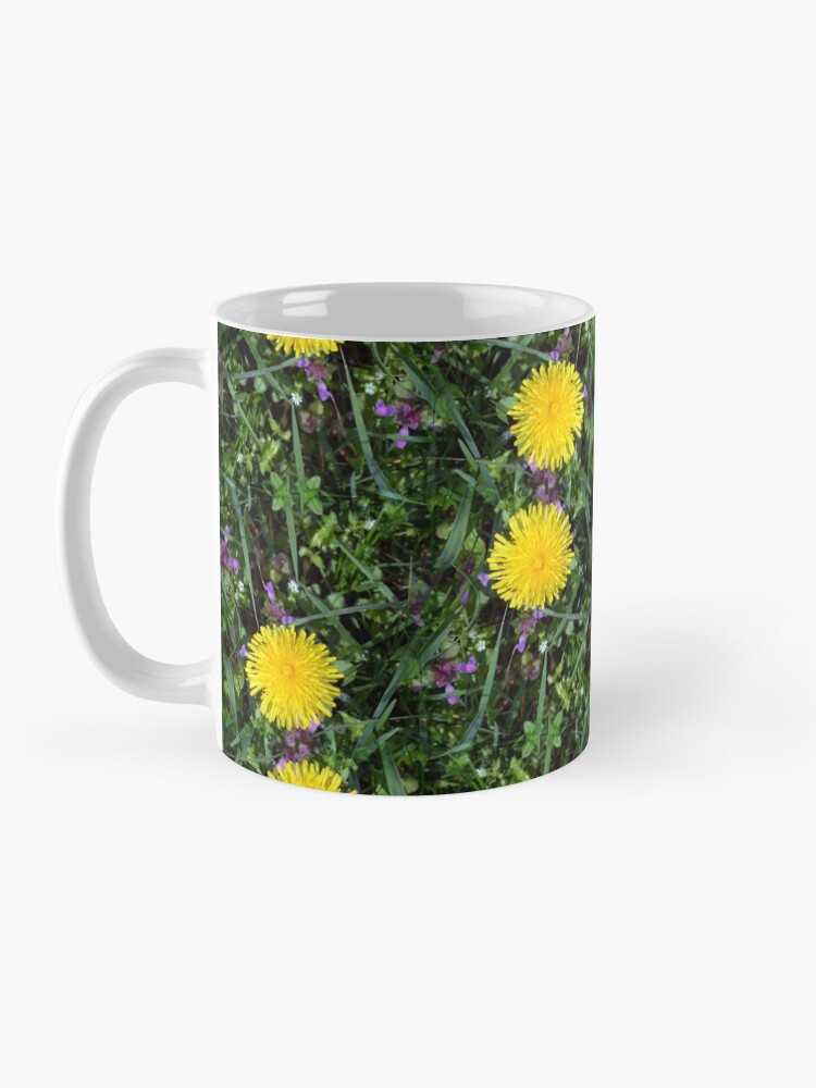 Thumbnail 3 of 6, Coffee Mug, Dandelions, flowers forever designed and sold by starchim01.