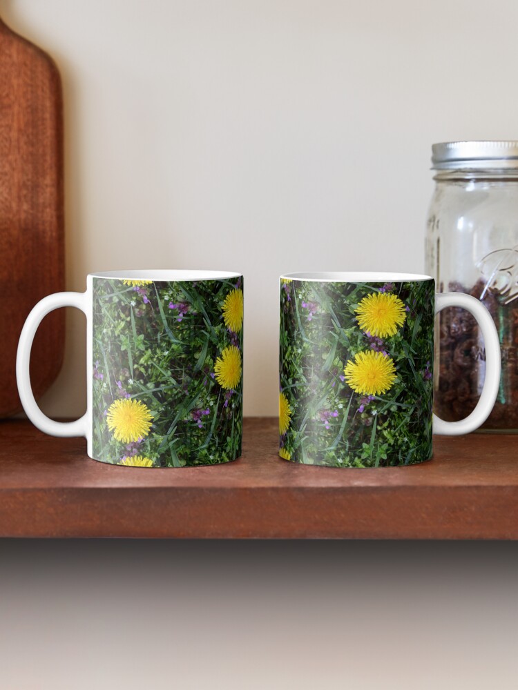 Thumbnail 2 of 6, Coffee Mug, Dandelions, flowers forever designed and sold by starchim01.