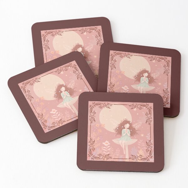 Item preview, Enchanted Fairy Among Blooming Flowers designed and sold by AmuraLumina.