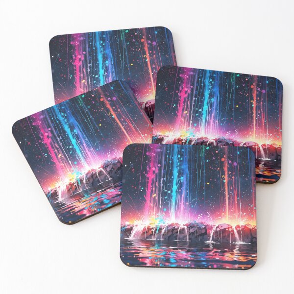 Item preview, Waterfalls of colors designed and sold by DanielBDesigns.