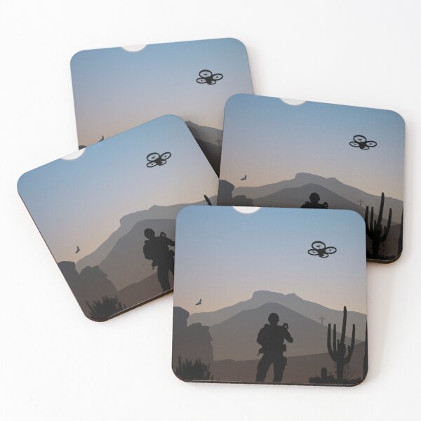 Item preview, Wildlands Soldier Silhouette designed and sold by OneZandro.