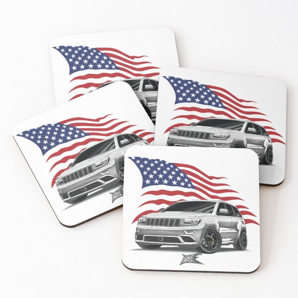 Item preview, patriotic american flag supercharged suv  designed and sold by NaquashM.
