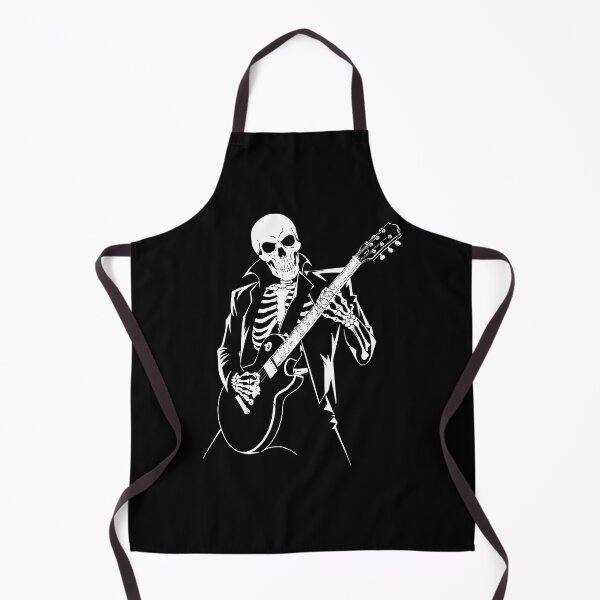 Item preview, HORROR SKELETON PLAYING ELECTRIC GUITAR designed and sold by Mclickster.