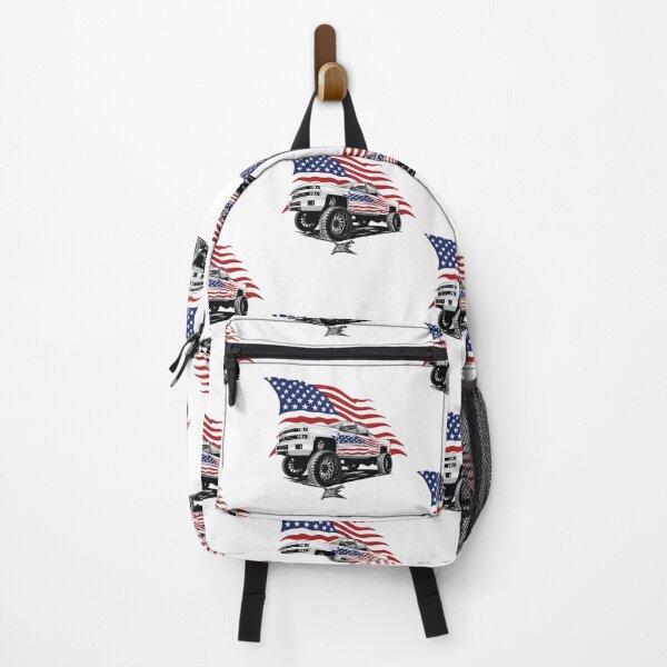 Item preview, patriotic american flag american v8 lifted truck designed and sold by NaquashM.