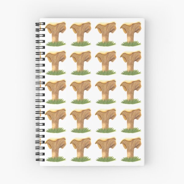 Item preview, Girole, mushroom with dry pastel designed and sold by Chouetteplanete.