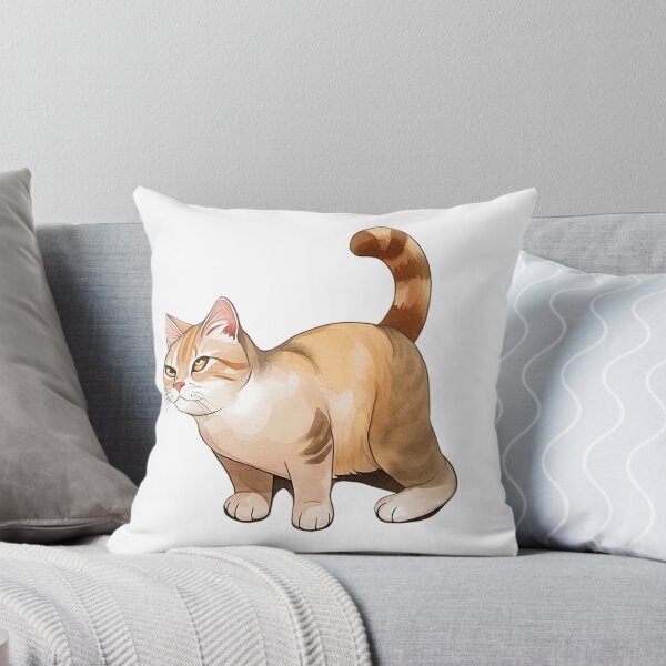 Item preview, Illustration of a Cute Ginger Tabby Cat with Curious Expression designed and sold by kojinho.