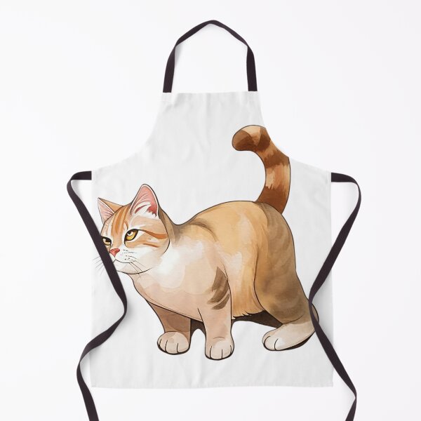 Item preview, Illustration of a Cute Ginger Tabby Cat with Curious Expression designed and sold by kojinho.