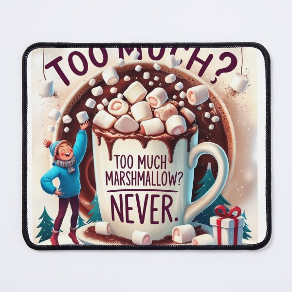 Item preview, A hot cocoa mug with marshmallow designed and sold by itskrrish.