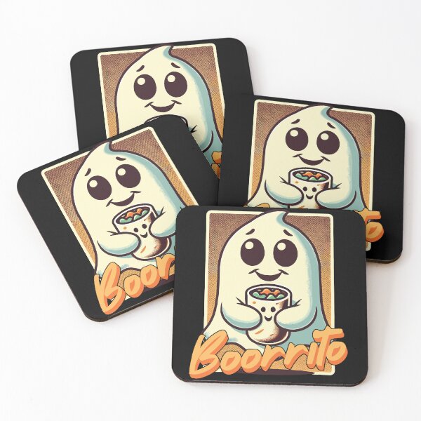 Item preview, Cute Ghost Boorrito Hugging Burrito designed and sold by LuminOrb.