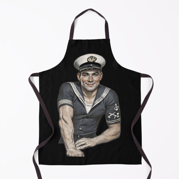 Item preview, Hello Sailor Navy Gay Pride Graphic Design designed and sold by ItsAKinkThing.