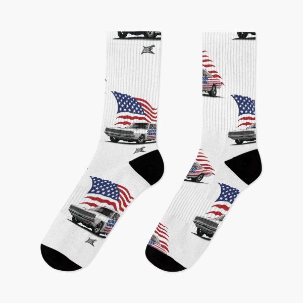 Item preview, patriotic american flag 1969 american muscle car designed and sold by NaquashM.
