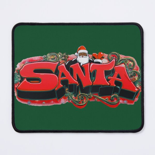 Item preview, Grafiti Style Black Santa designed and sold by KeshaEls.