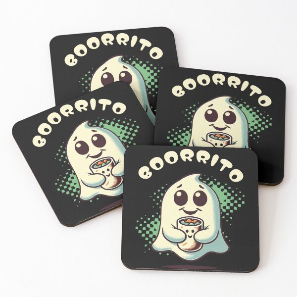 Item preview, Ghost With Burrito For Burrito Lovers designed and sold by LuminOrb.