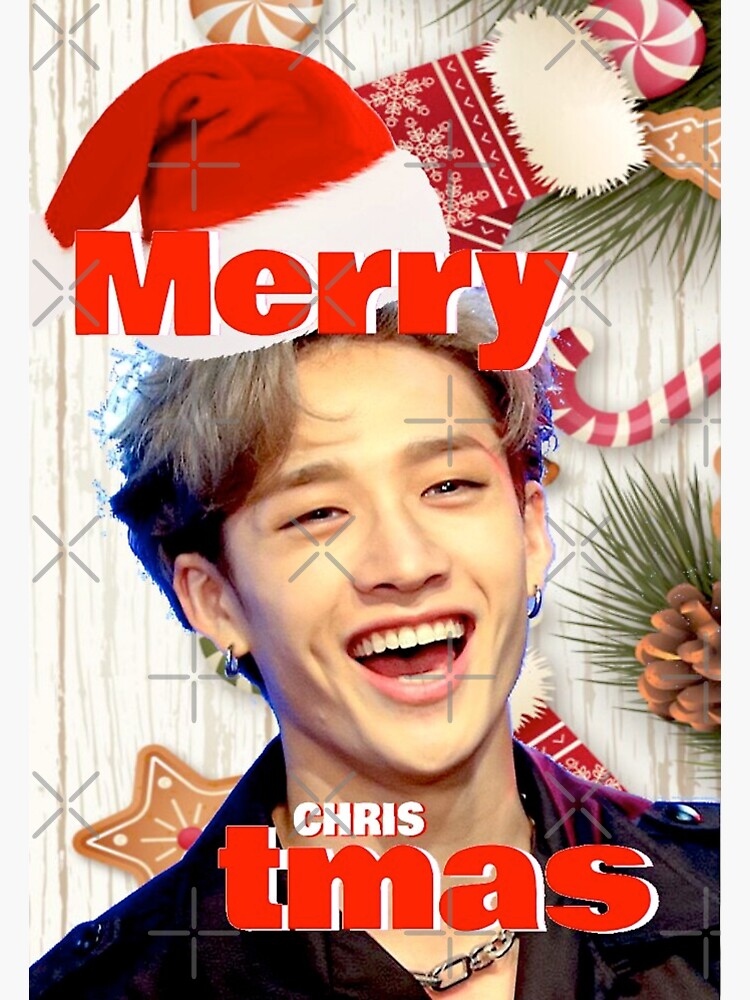 Bang Chan Christmas greetings Stray Kids (스트레이 키즈) SKZ kpop
