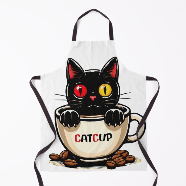 Item preview, cat coffee sticker designed and sold by Me-design34.