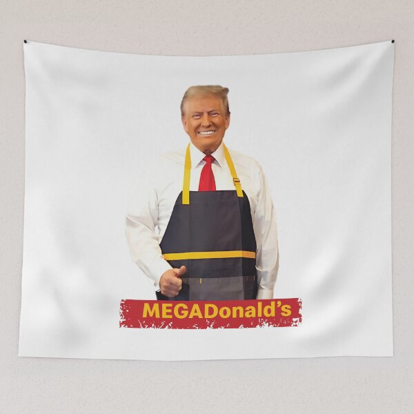 Item preview, Trump French Fry Cook MAGADonald's MAGA Republican designed and sold by VISIONSTURME.
