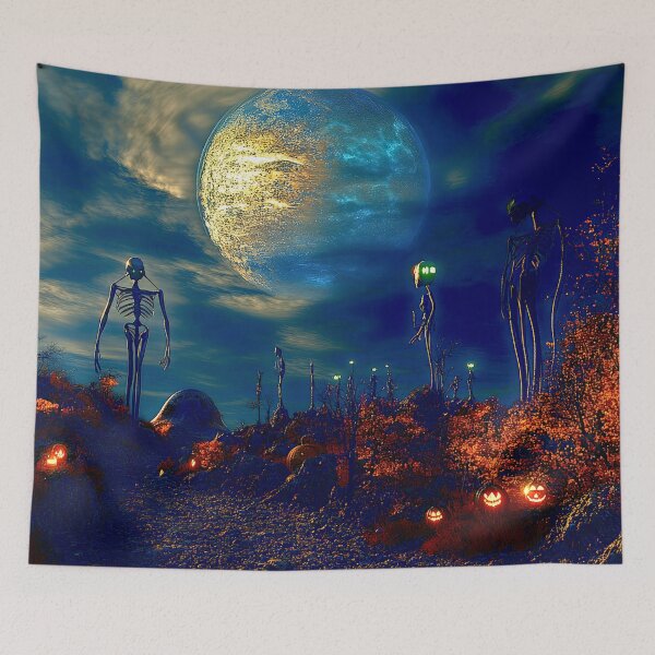 Item preview, Halloween on another World designed and sold by Store With Cool Stuff.