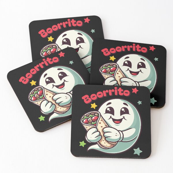 Item preview, Boorrito Ghost For Burrito Fans designed and sold by LuminOrb.