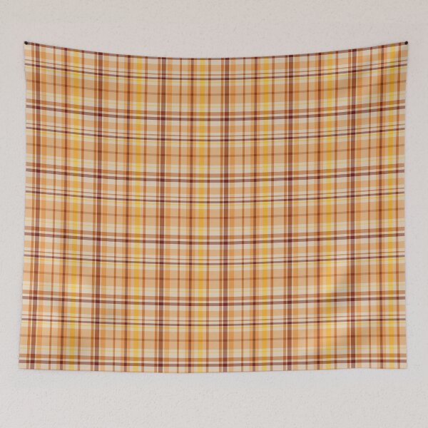 Item preview, Fallen Leaves Plaid designed and sold by SketchyHeart.
