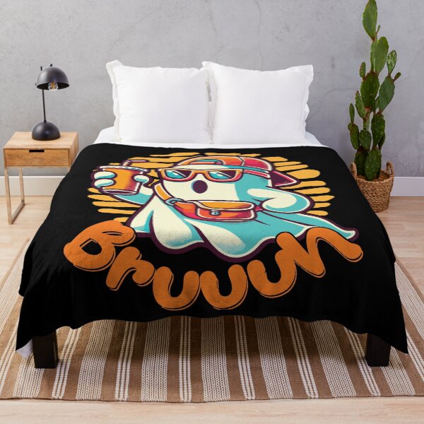Item preview, Ghost With Bruh Instead Of Boo Cool Life designed and sold by LuminOrb.