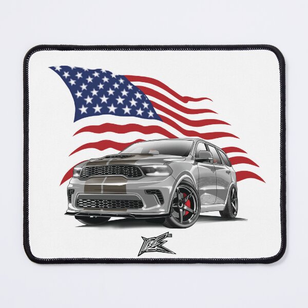 Item preview, patriotic american flag supercharged american muscle truck  designed and sold by NaquashM.