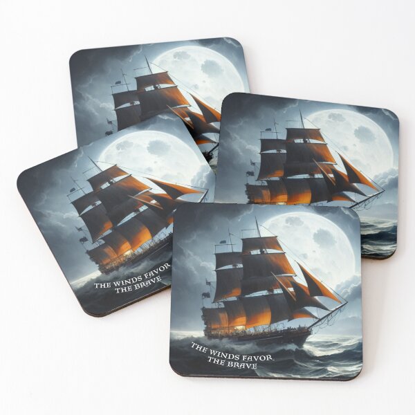 Item preview, The winds favor the brave designed and sold by RainbowProjects.