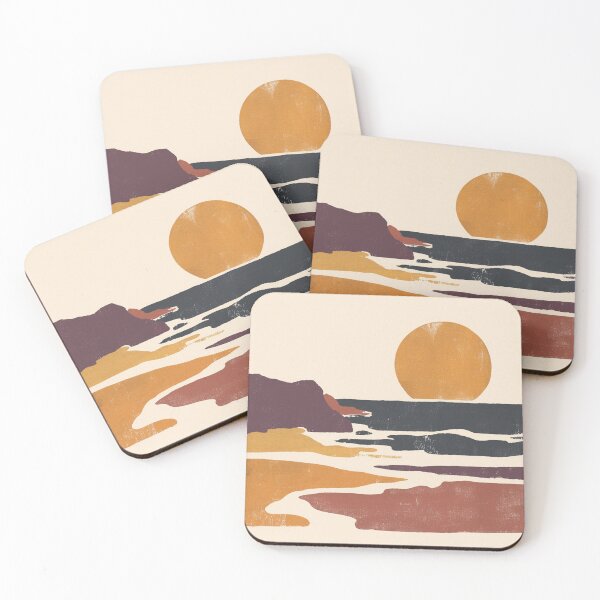 Item preview, Boho Beach Sun Landscape Adventure designed and sold by trajeado14.