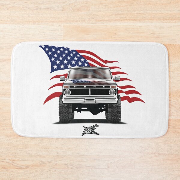 Item preview, patriotic american flag ford dentside obs truck designed and sold by NaquashM.