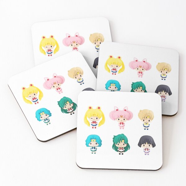 Item preview, Sailor Moon Team 1990s Art Print for Home Décor and Fashion designed and sold by Earth Nature Creations.