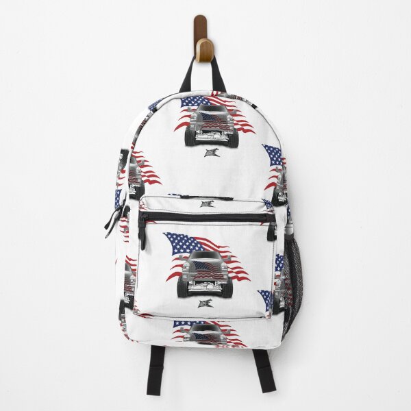 Item preview, patriotic american flag large american v8 diesel truck designed and sold by NaquashM.