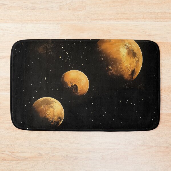 Item preview, A celestial scene with three celestial moons design. designed and sold by HEMRO.
