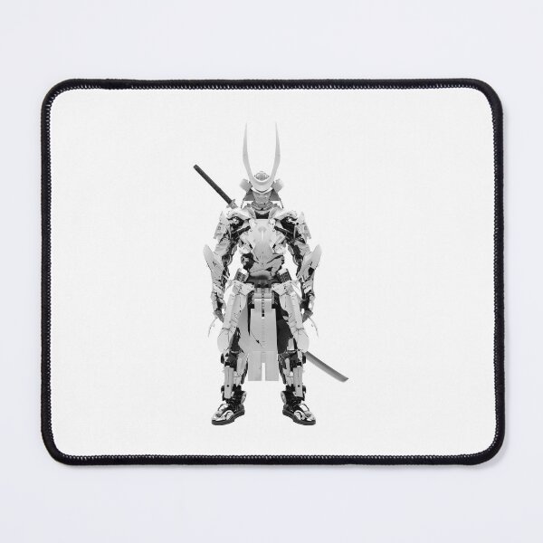 Item preview, Futuristic Samurai Warrior in Armor by AI designed and sold by DigitAIShop.