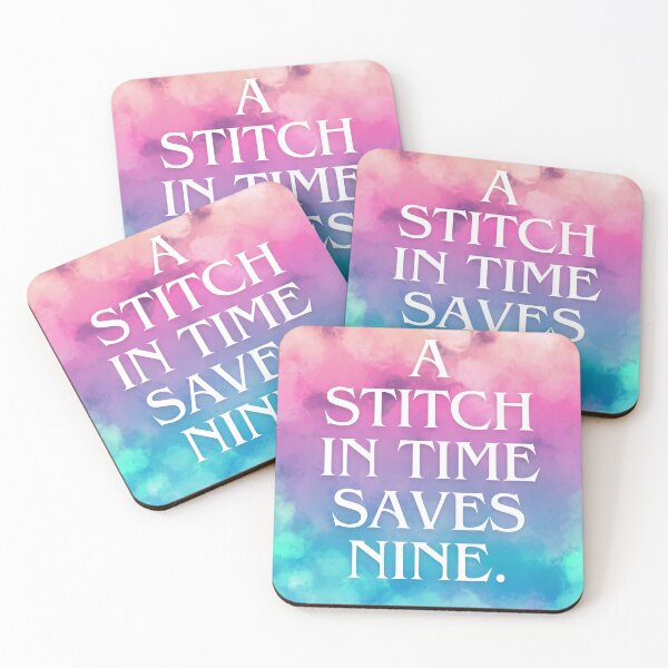 Item preview, A stitch in time saves nine. designed and sold by NgernPhanLan.