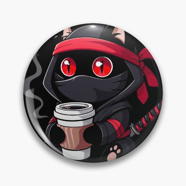 Item preview, cat coffee sticker designed and sold by Me-design34.