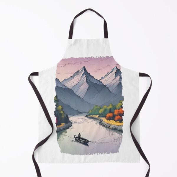 Item preview, river-landscape designed and sold by duhnnae.