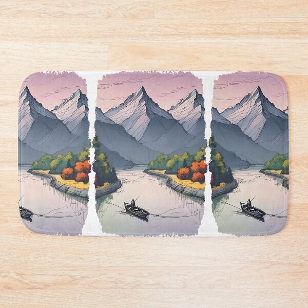 Item preview, river-landscape designed and sold by duhnnae.
