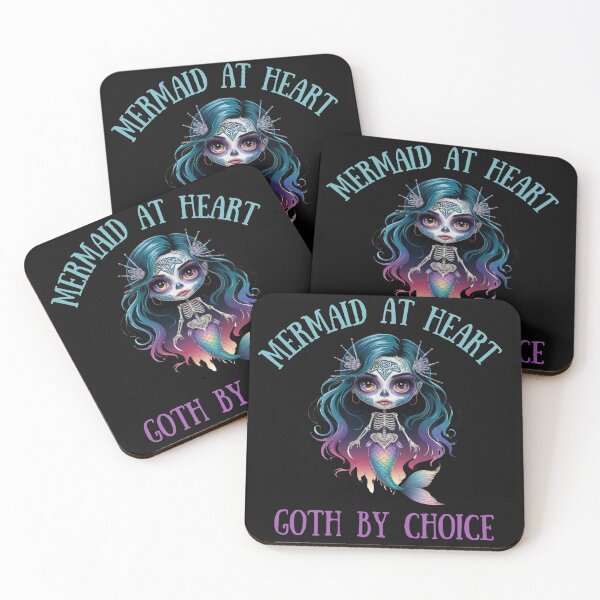 Item preview, Mermaid at Heart, Goth by Choice - Skeleton Mermaid designed and sold by Ophelia's Bazaar.